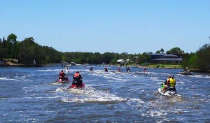 lake norman charity jet ski ride