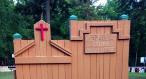 south charlotte cross removed